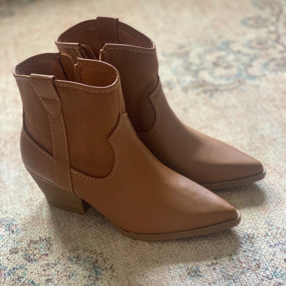 Cowgirl bootie heels